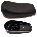 Sitzbank "Banane" mit Chromleiste